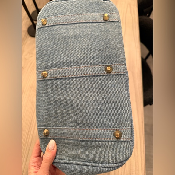Denim Tote Bag - Picture 3 of 4